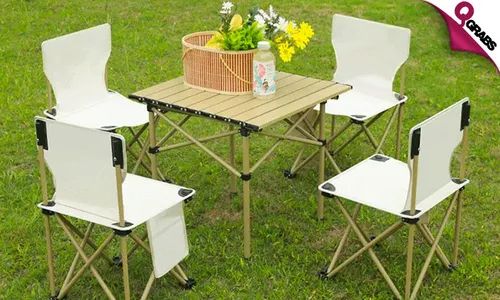 Mini Foldable Table & Chairs Set!